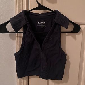 Garage cropped top